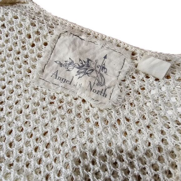 Anthropologie Angel Of The North White Long Sleeve - Picture 3 of 8